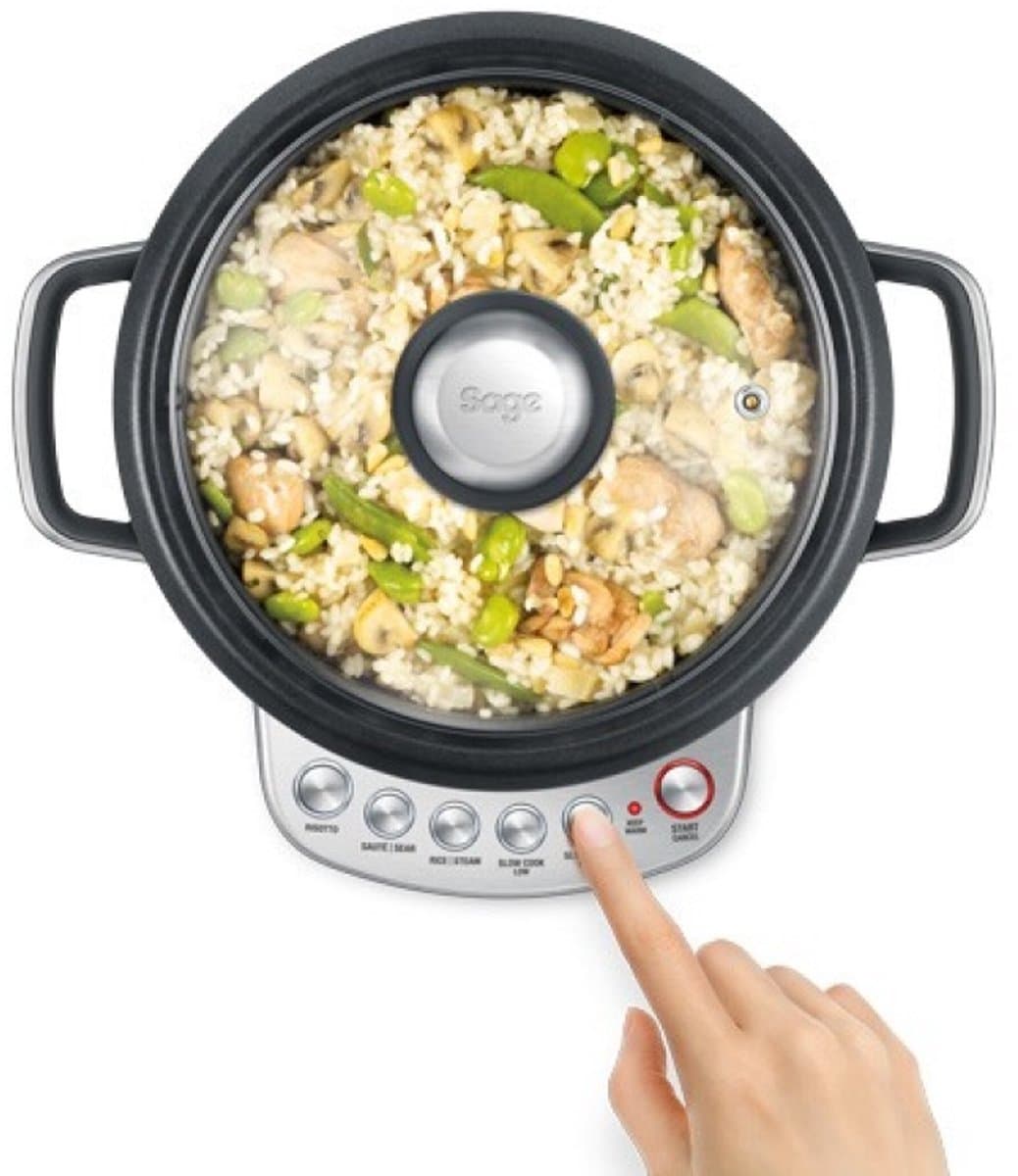 Sage the Risotto Plus RVS SRC600 Rijstkoker thumbnail 2