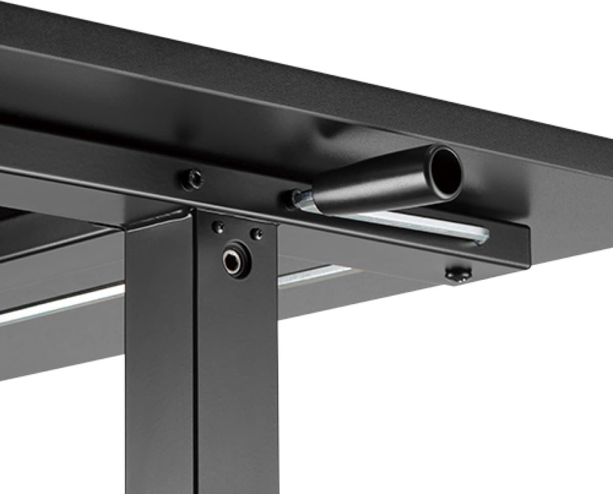 Bureau | Verstelbaar | 140x60 cm | Zwart | Allteq thumbnail 4