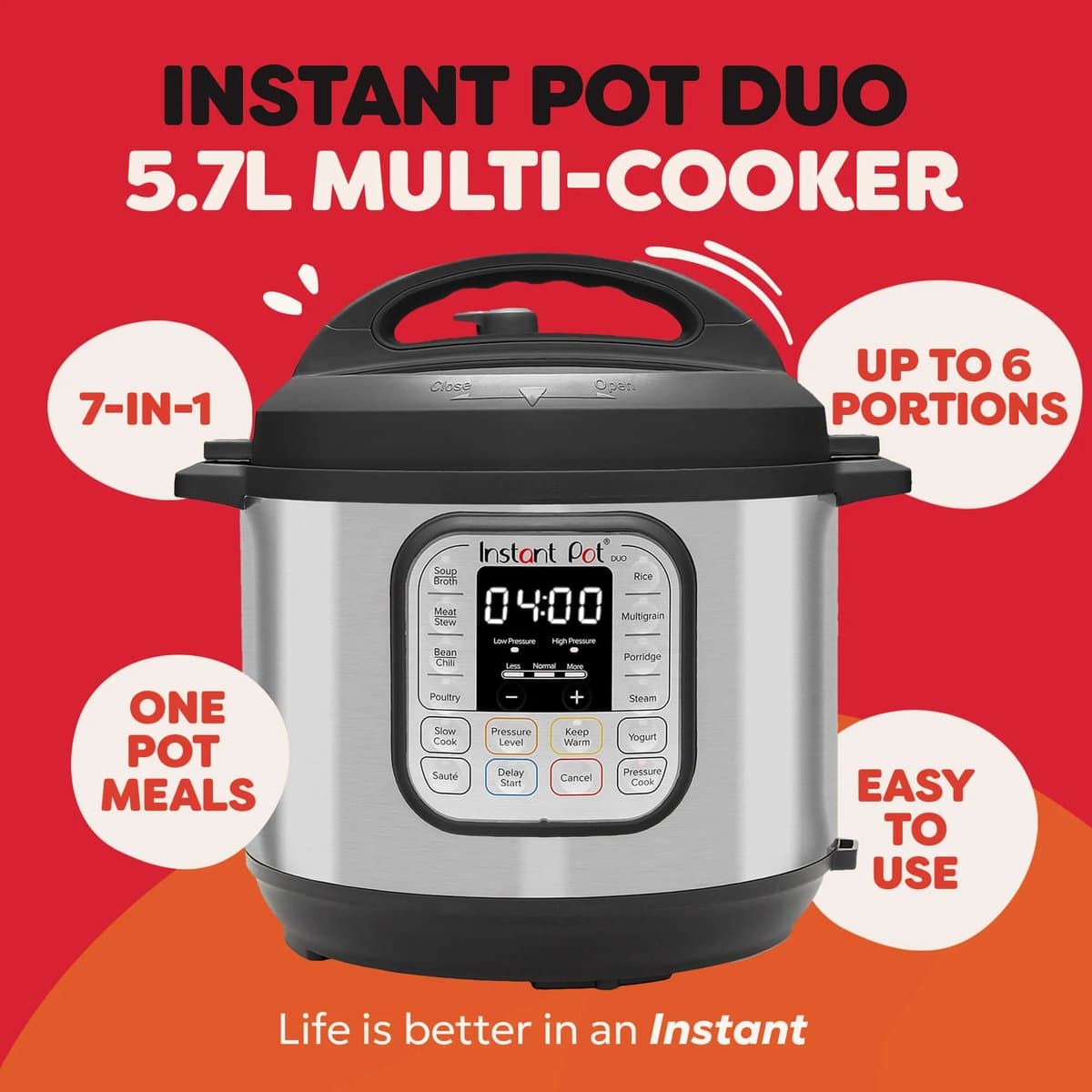 Instant Pot Duo 5,7L thumbnail 2