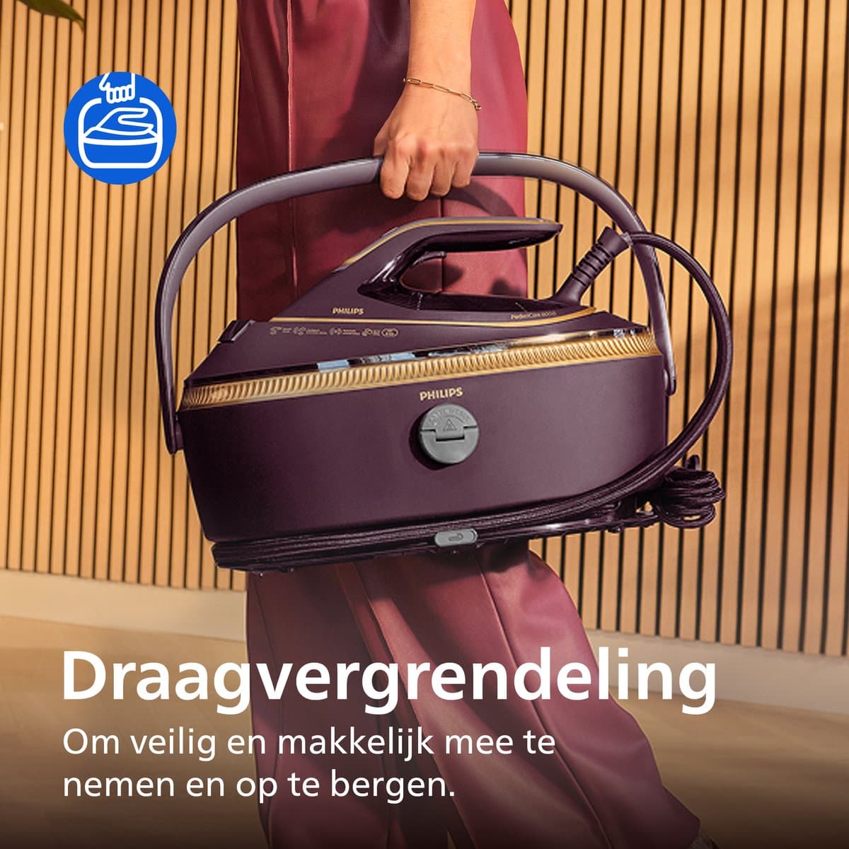 Philips PSG8300/30 stoomstrijkstation met AI-sensor en 3120 W thumbnail 5