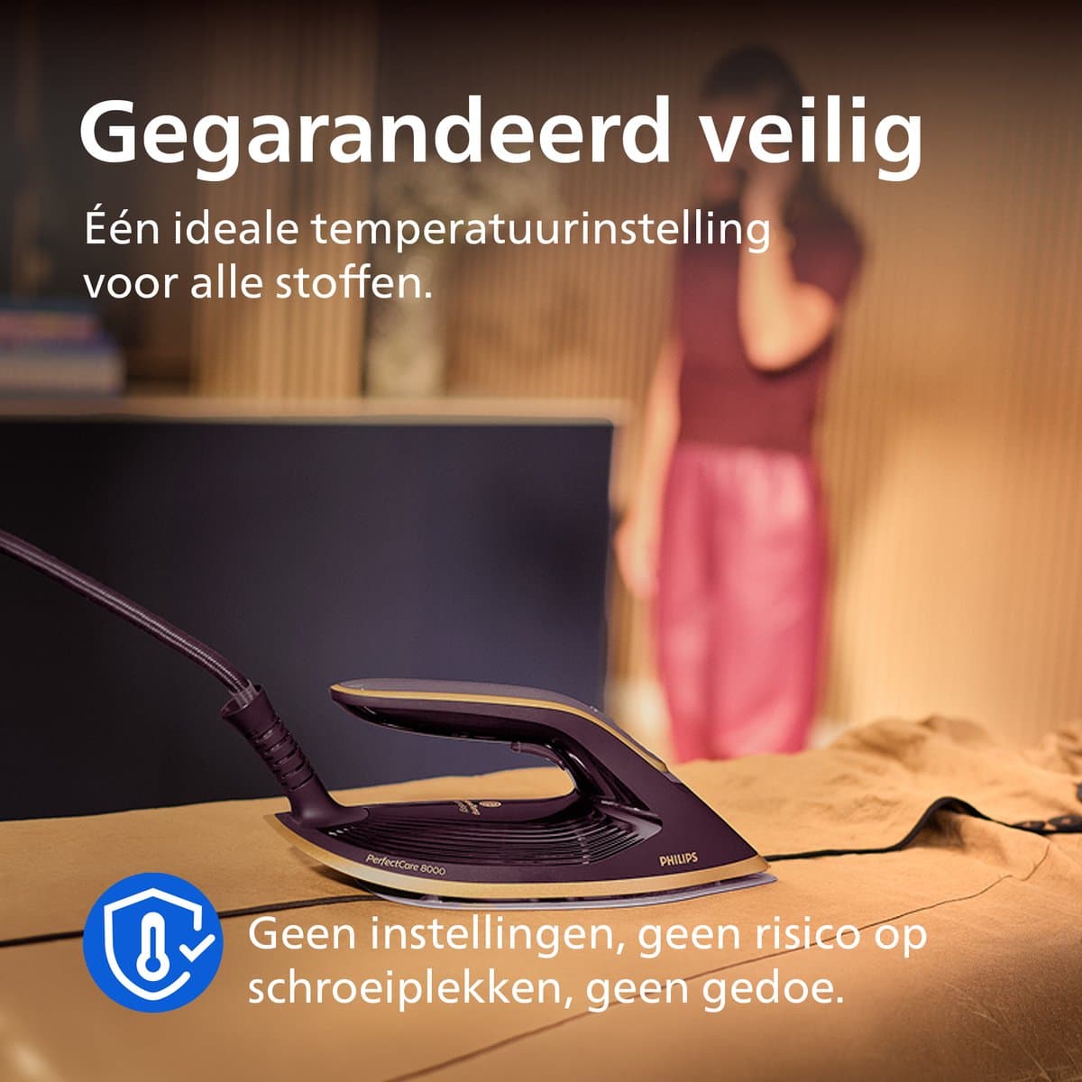 Philips PSG8300/30 stoomstrijkstation met AI-sensor en 3120 W thumbnail 3