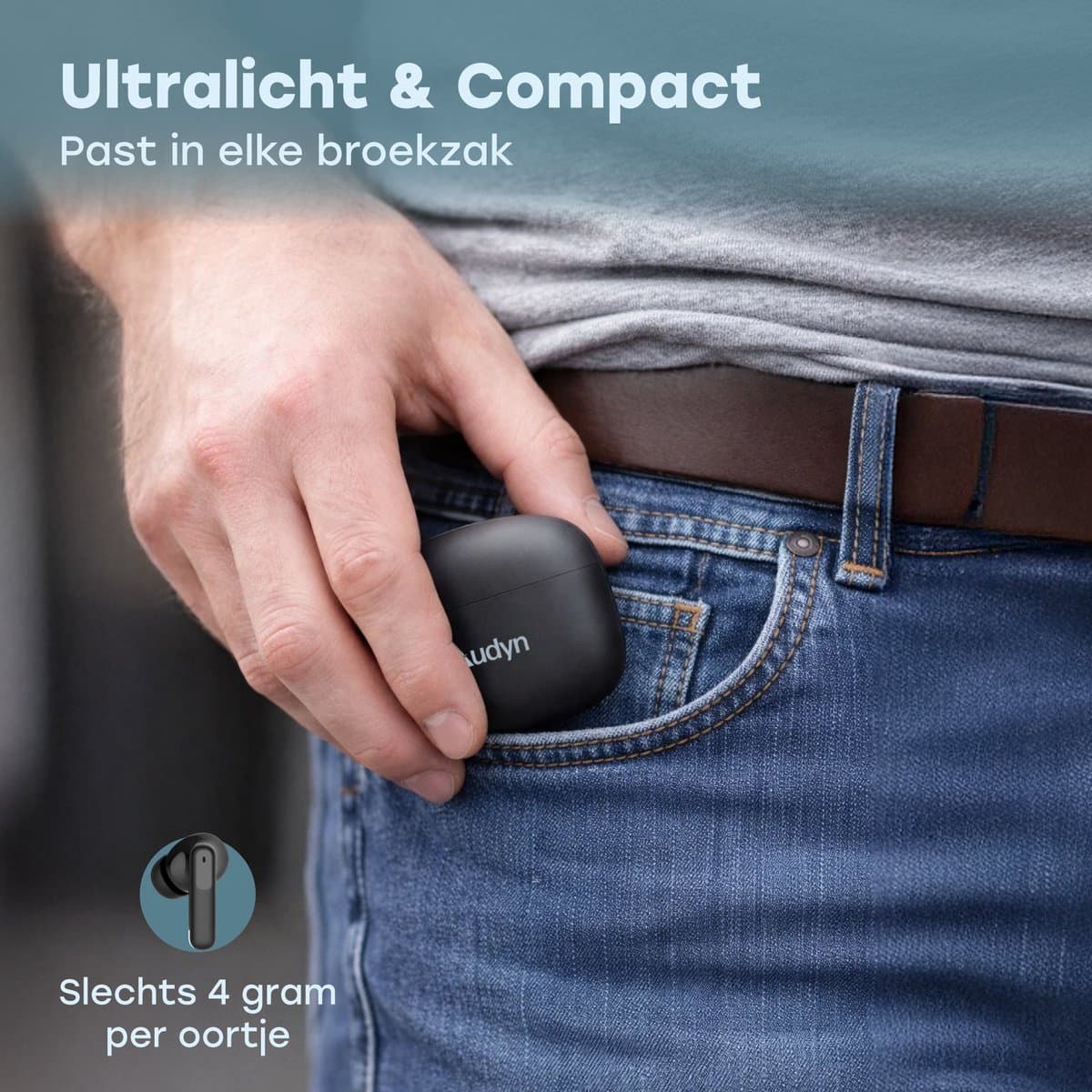 Audyn FlowTune Pro - ANC oordopjes met 30 uur batterij thumbnail 2