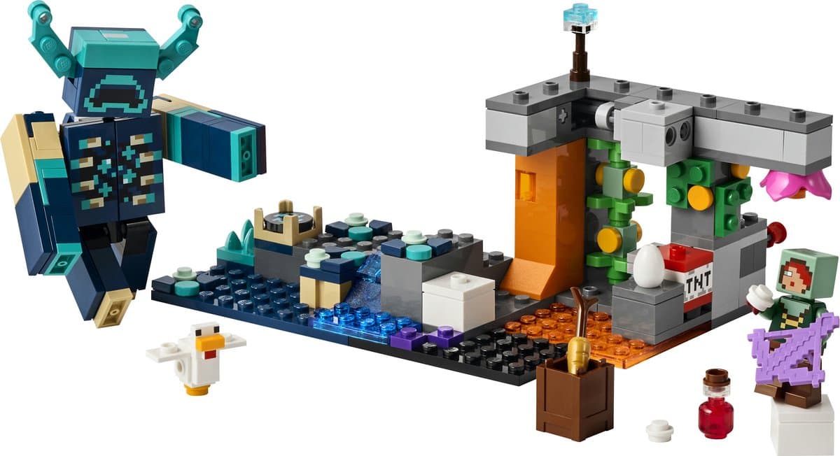 LEGO Minecraft De ontmoeting met de Opzichter - bouwset thumbnail 4