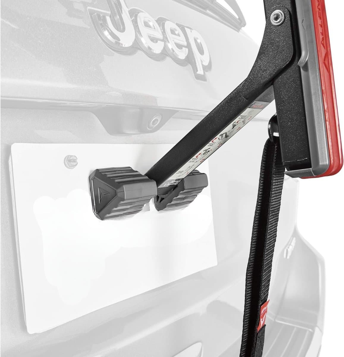 RWB® Fietsendrager Electrische Fietsen - Fietsendrager Op Trekhaak - Fietsendrager E Bike - Zwart/Rood - 44cm x 17cm x 11cm thumbnail 8