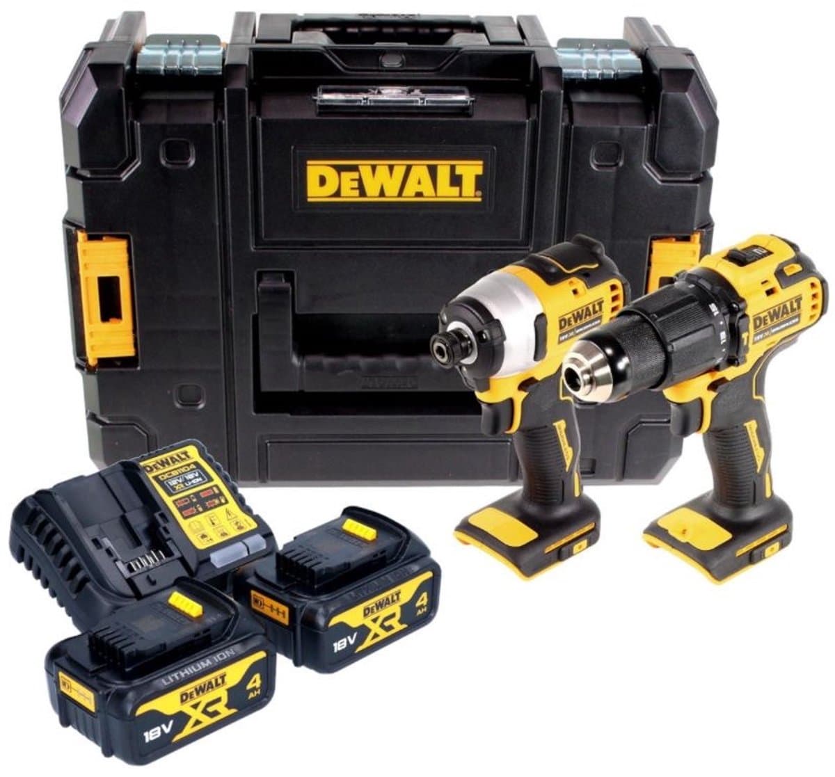 DeWALT DCK2062M2T Accu combiset 2-delig (DCD709 + DCF809) 18V XR 4.0Ah in TSTAK thumbnail 5
