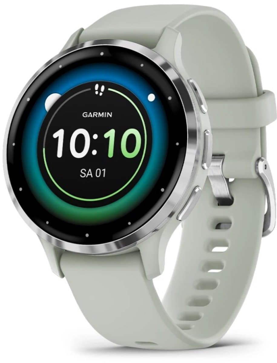Garmin Venu 3s - Smartwatch - AMOLED-Scherm - 41mm - Sage Grey