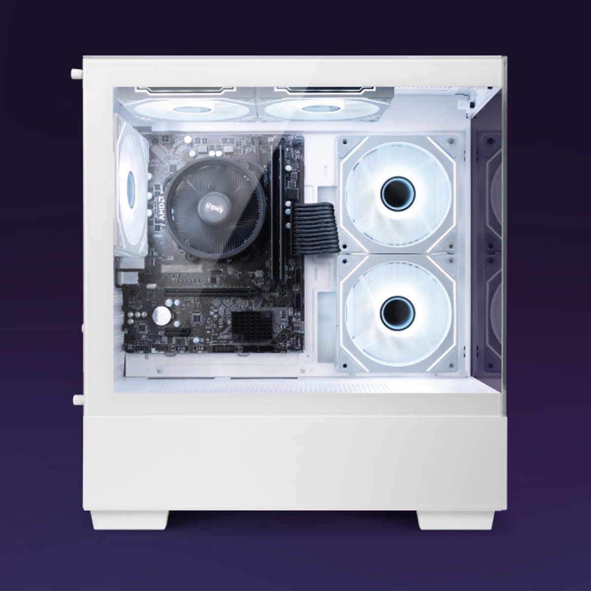 Vibox Gaming PC Set - Ryzen 3 3200G - Onboard Videokaart - 16GB RAM - 480GB SSD - Windows 11 - WiFi 6 + Bluetooth 5.4 - 22" Monitor + Accessoires thumbnail 2