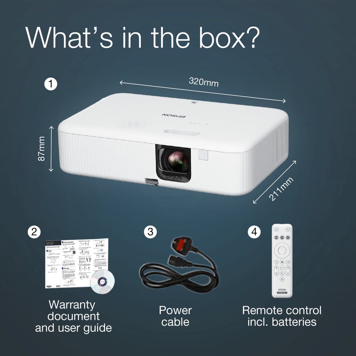 Epson EpiqVision Flex CO-FH02 - Full HD Beamer - 3000 lumen thumbnail 6