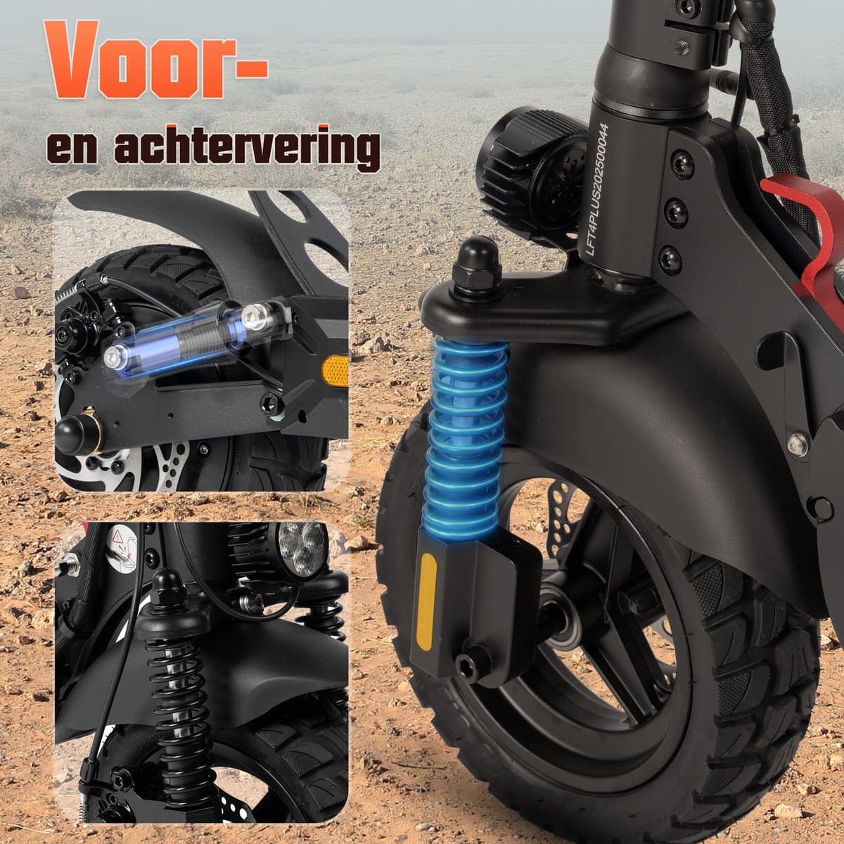 LEAWIN T4 E-Step: 873 Wh accu, 60 km bereik, 500W thumbnail 2