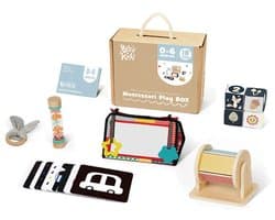 Productfoto van BusyKids Montessori Play Box 0-6 Maanden