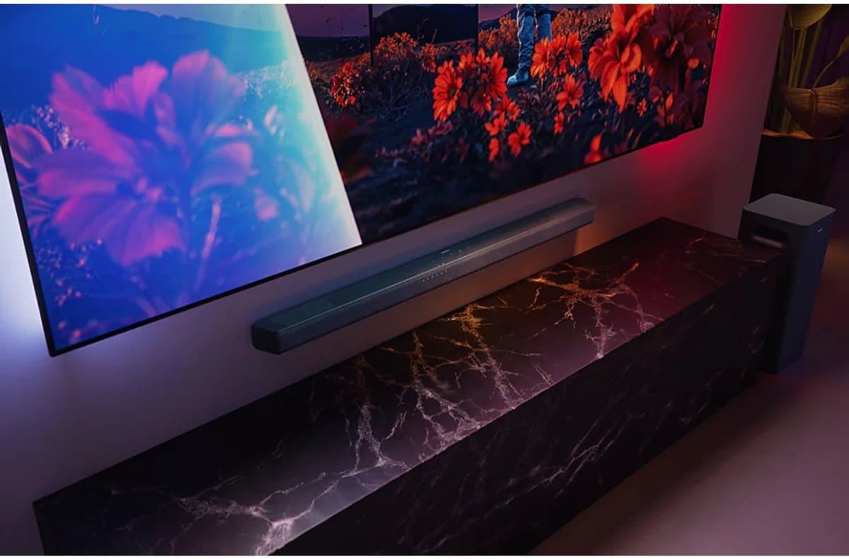 PHILIPS TAB8301/10 - 3.1.2-kanaals Soundbar - Draadloze Subwoofer - 380W Vermogen - Dolby Atmos - DTS:X - DTS Virtual:X - Bluetooth 6.0 LE Audio - HDMI eARC - Gun Metal thumbnail 7