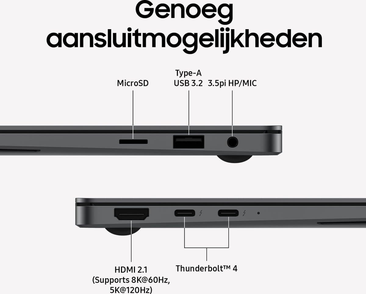 Samsung Galaxy Book5 Pro - Copilot+ Laptop - 14 inch - 120 Hz thumbnail 8