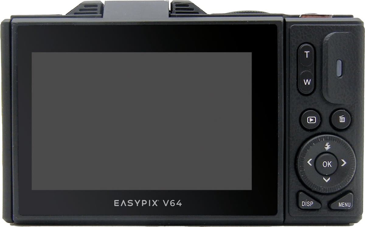 Easypix V64 Flip - Compactcamera - Met Klapscherm - Zwart thumbnail 2