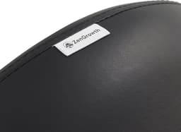 Productfoto van ZenGrowth ergonomische zadelkruk met hoge gasveer, zithoogte 70 tot 90 cm en zachte wielen