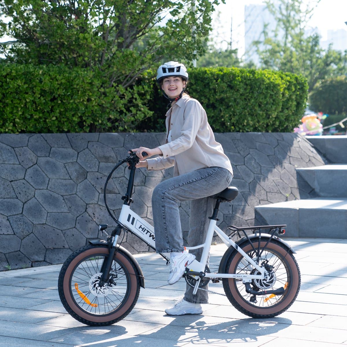 Hitway BK20 opvouwbare e-bike - 250W, bereik 35-90km thumbnail 6