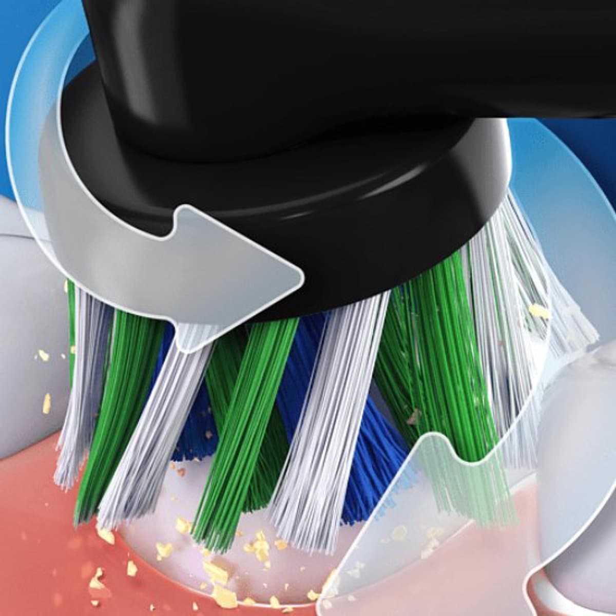 Oral-B Vitality 100 - Duo Zwart en Lila - Gift edition - Elektrische Tandenborstel thumbnail 4