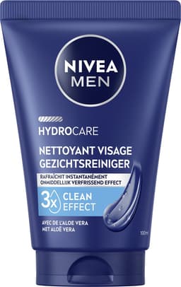 Productfoto van NIVEA MEN HYDROCARE Gezichtsreiniger - Reinigingsgel Gezicht
