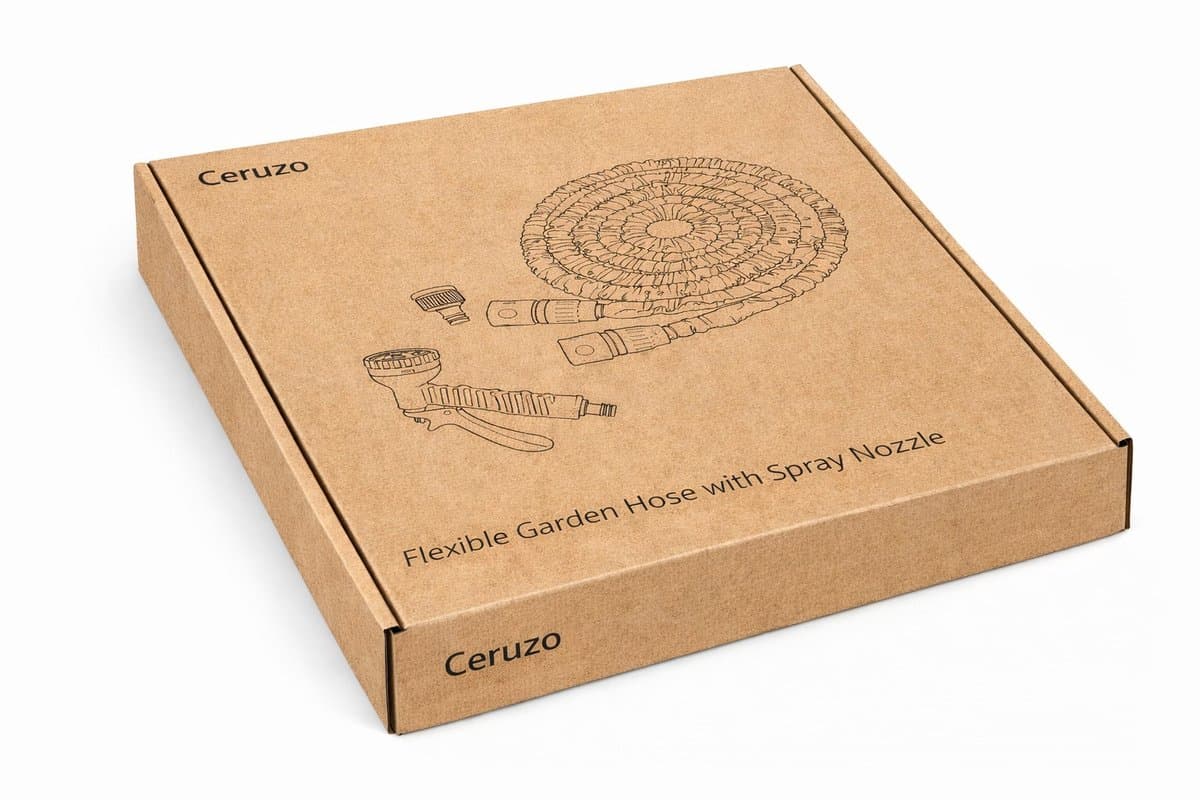 Ceruzo Flexibele Tuinslang 22.5m – Budgetline – Sproeikop 7 Standen thumbnail 5