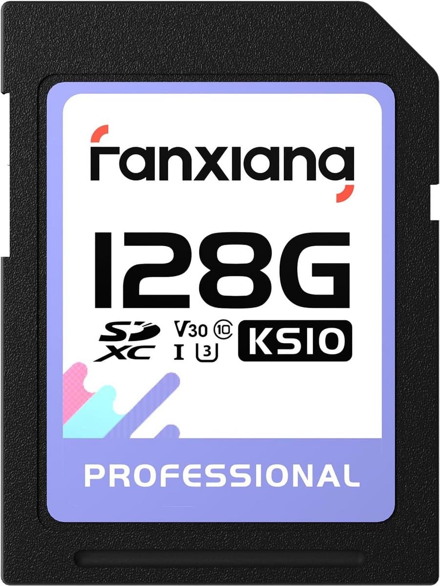 128 GB SD-kaart UHS-I met hoge leessnelheid voor snel gegevensoverdracht - afbeelding 1