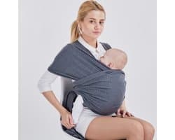 Productfoto van Baby Draagdoek Donkergrijs