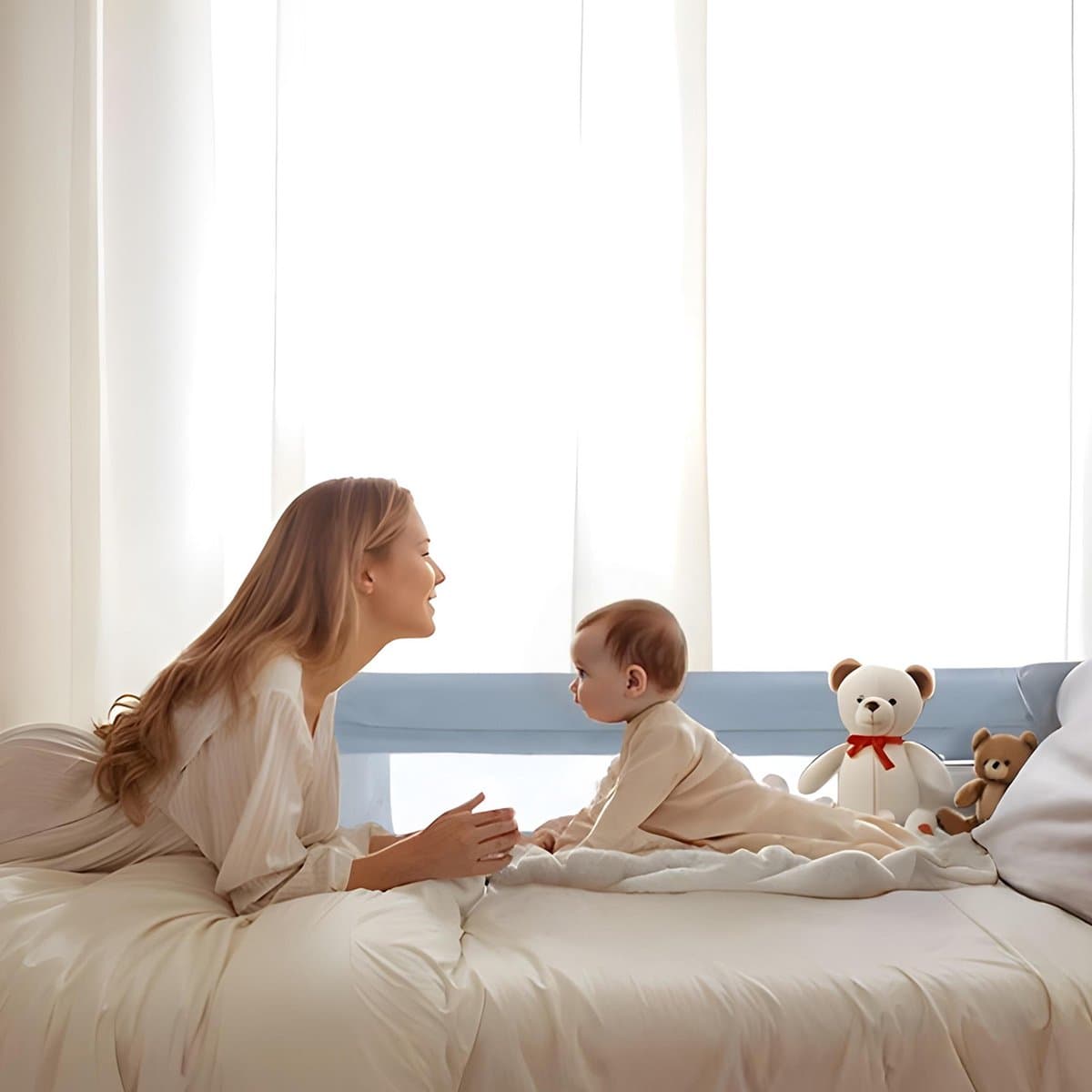 SEVERNO Kids Close To Mommy - Reiswieg - 2 niveaus - Opvouwbaar - Inclusief Tas thumbnail 2