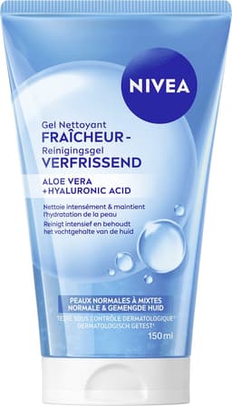 Productfoto van NIVEA Essentials Verfrissende Reinigingsgel Normale Huid