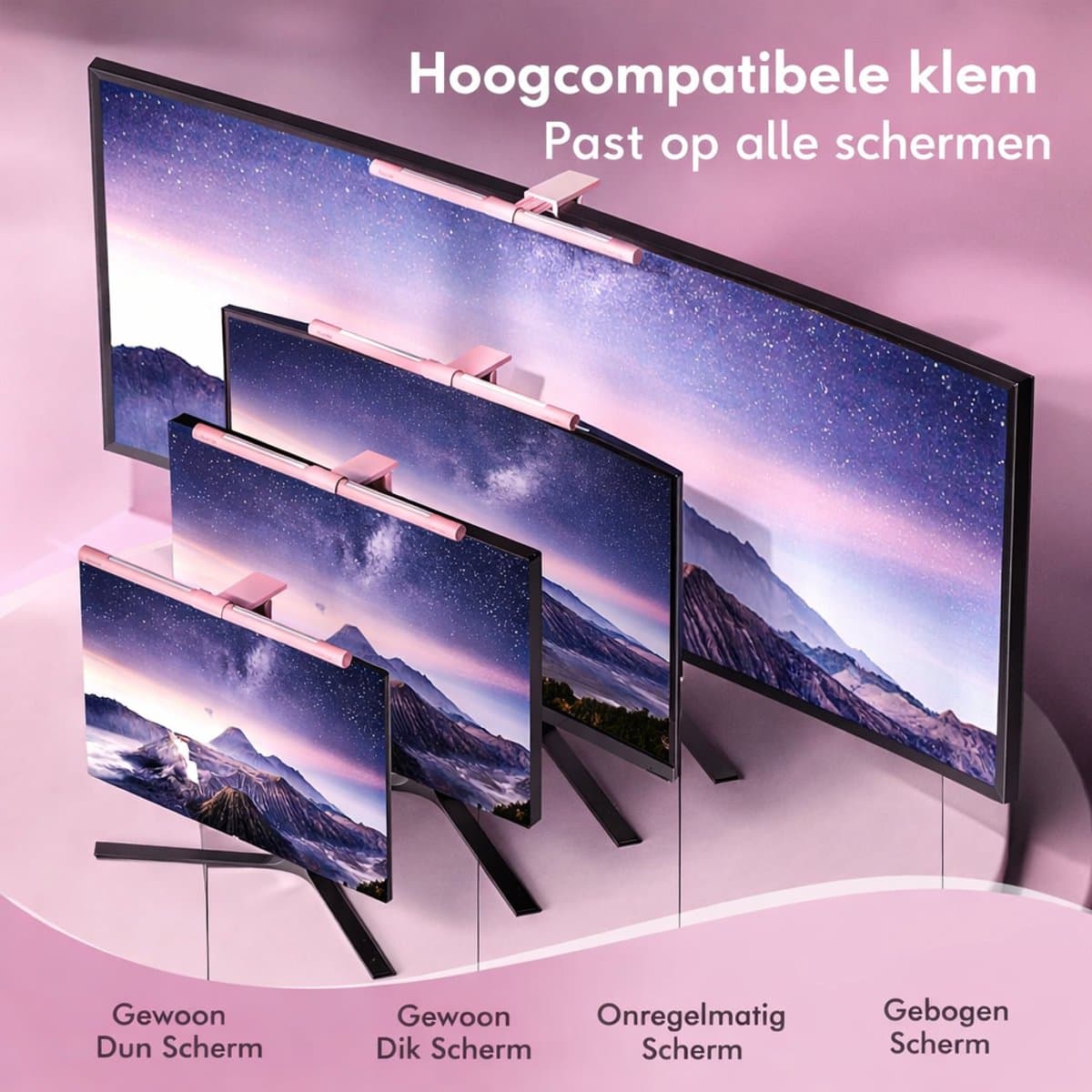 Monitor Lamp voor Computer - 40 cm - USB LED Lichtbalk - 112 LEDs - Dimbare Bureau Lamp - Achtergrondverlichting Monitor - Afstandsbediening - Gaming Bureau Lamp - Office Licht - Geschenkidee thumbnail 7