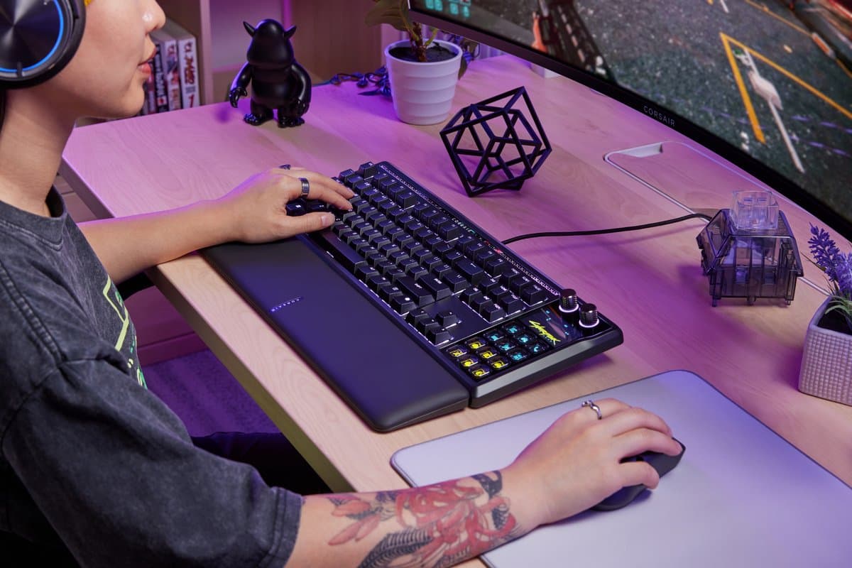 Corsair Galleon 100 SD - Mechanisch Gaming Toetsenbord - Stream Deck Ingebouwd - RGB - US Qwerty thumbnail 8