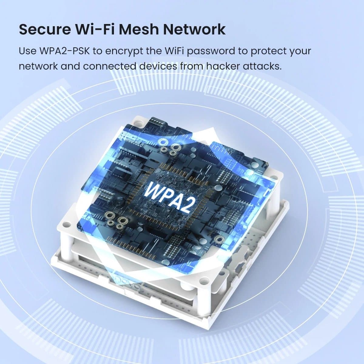 DrPhone NOVA2 Mesh WiFi 6 Router + 2 Satellieten AC2100 thumbnail 3