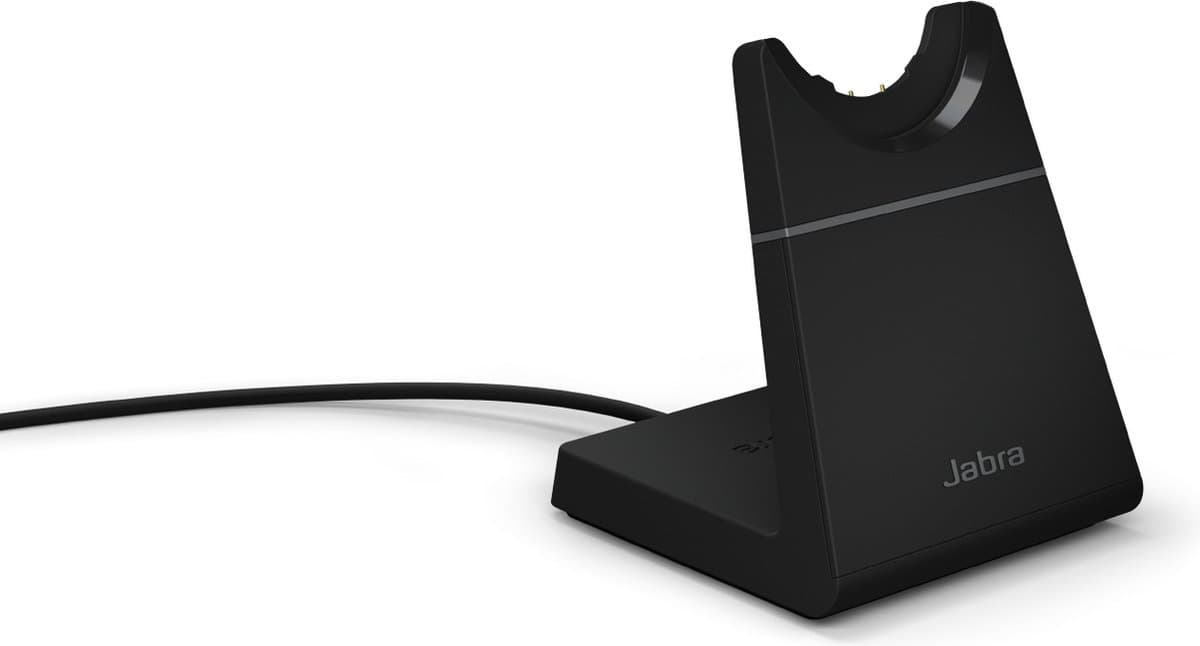 Jabra Evolve2 65  MS Mono + Stand - Bluetooth Headset - met standaard - op oor - omkeerbaar - Bluetooth - draadloos thumbnail 5