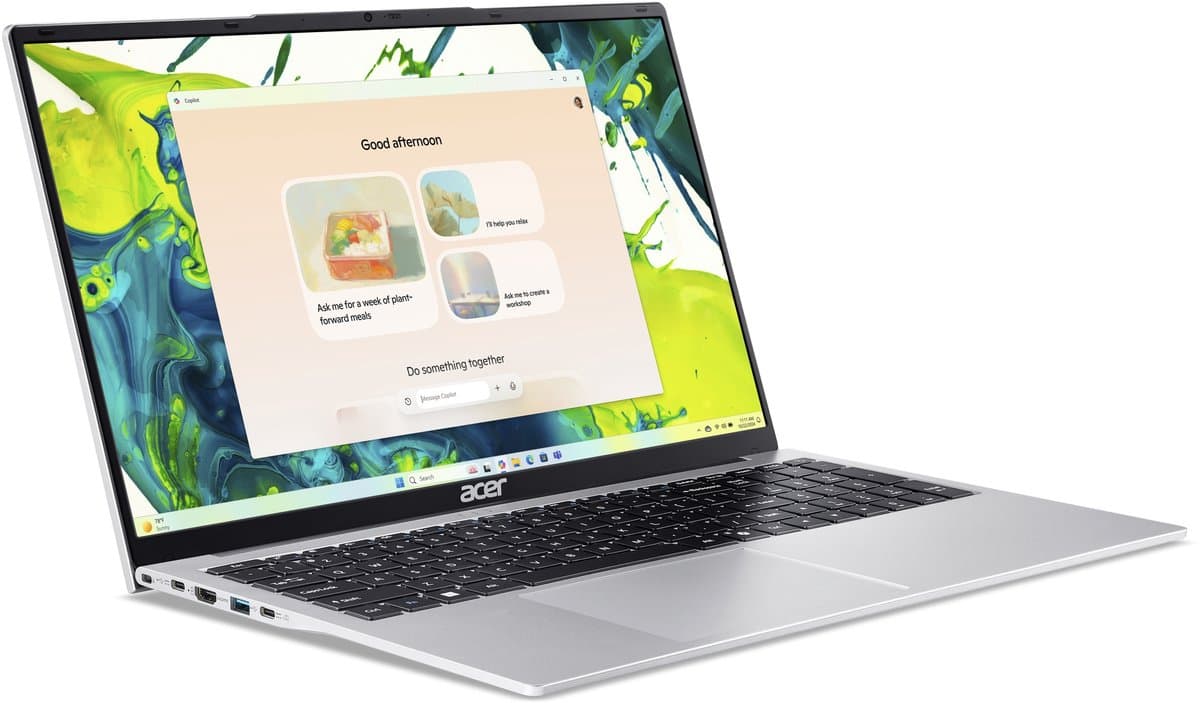 Aspire AL17-52P-51PE - Laptop - 17 inch - Core Ultra 5 - 16GB - 512GB SSD - Zilver thumbnail 4