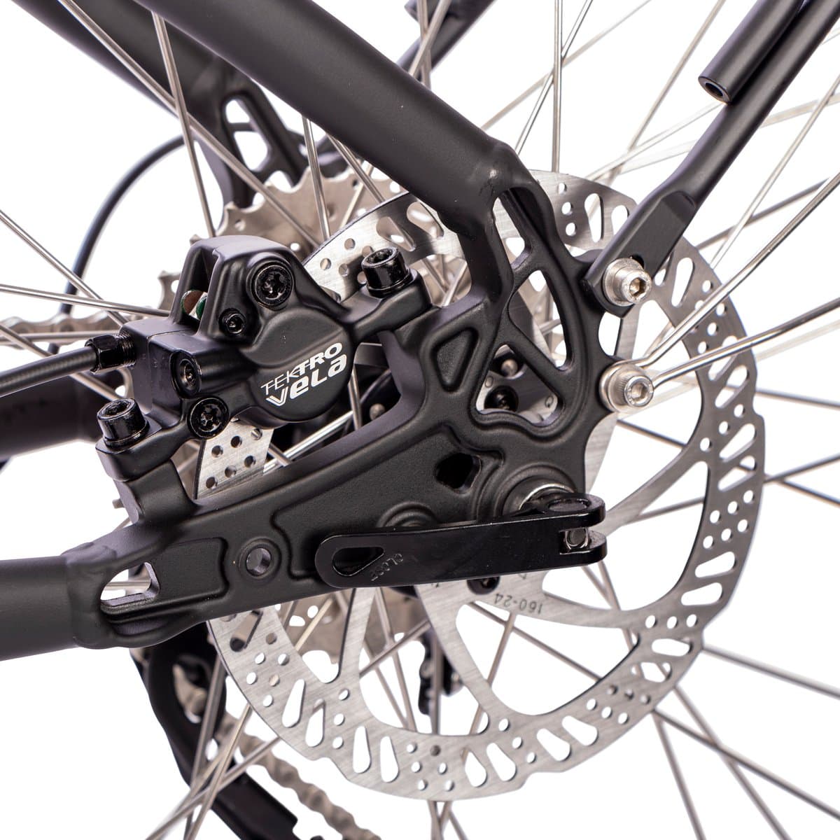 SAXXX Deluxe Sport Elektrische Fiets - 28 inch E-Bike - 250W Middenmotor - 70Nm Koppel - 418Wh Geïntegreerde Accu - Shimano Alivio 9 Versnellingen - Shimano MT200 Hydraulische Schijfremmen - glanzend bordeauxrood thumbnail 3