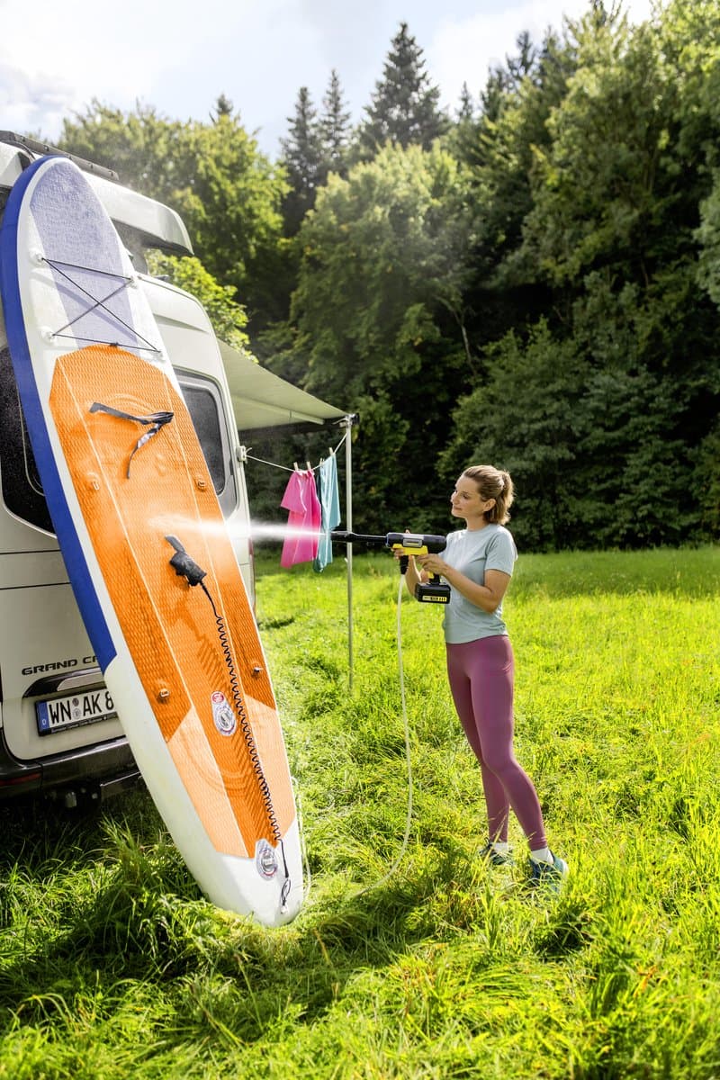 Kärcher OC 7-18 Handheld Mobiele Reiniger Op Accu - Middendruk - 24 Bar - 200 l/u - Voor o.a. fiets, camping en hond thumbnail 2