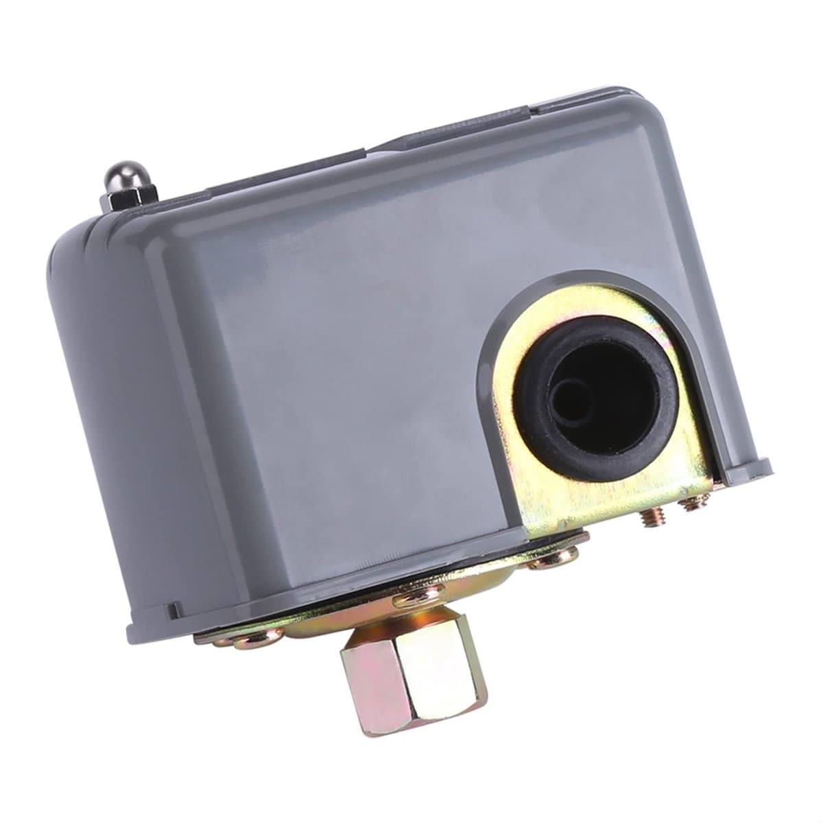 Dailygoody - Waterpomp - Drukschakelaar - Verstelbaar voor optimale druk - Grijs - Zelfaanzuigende waterpomp - Ideaal voor de tuin - 110V-230V thumbnail 5