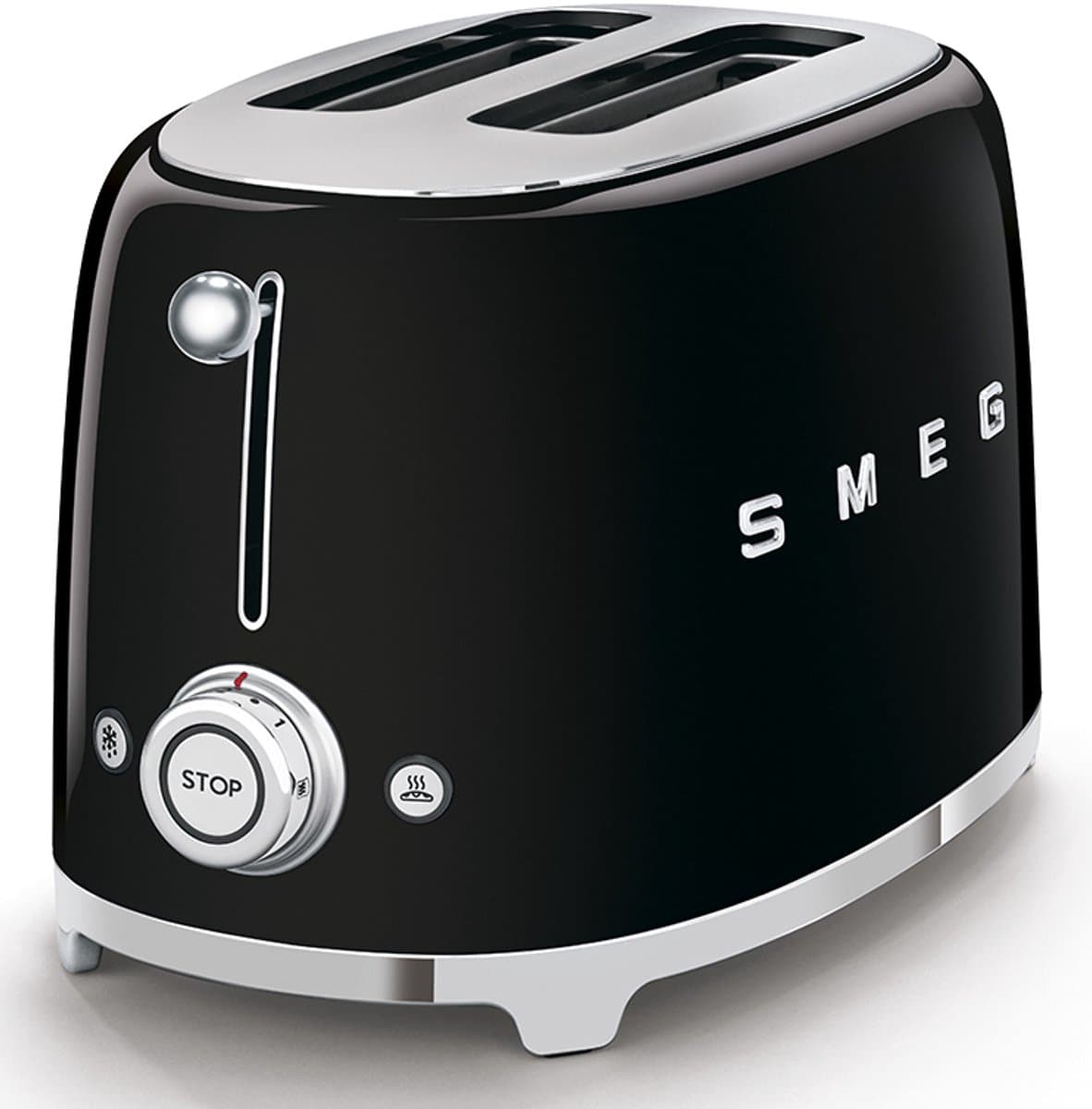 SMEG TSF01BLEU - Broodrooster - Zwart - 2x2 - 950W - 6 niveaus thumbnail 7