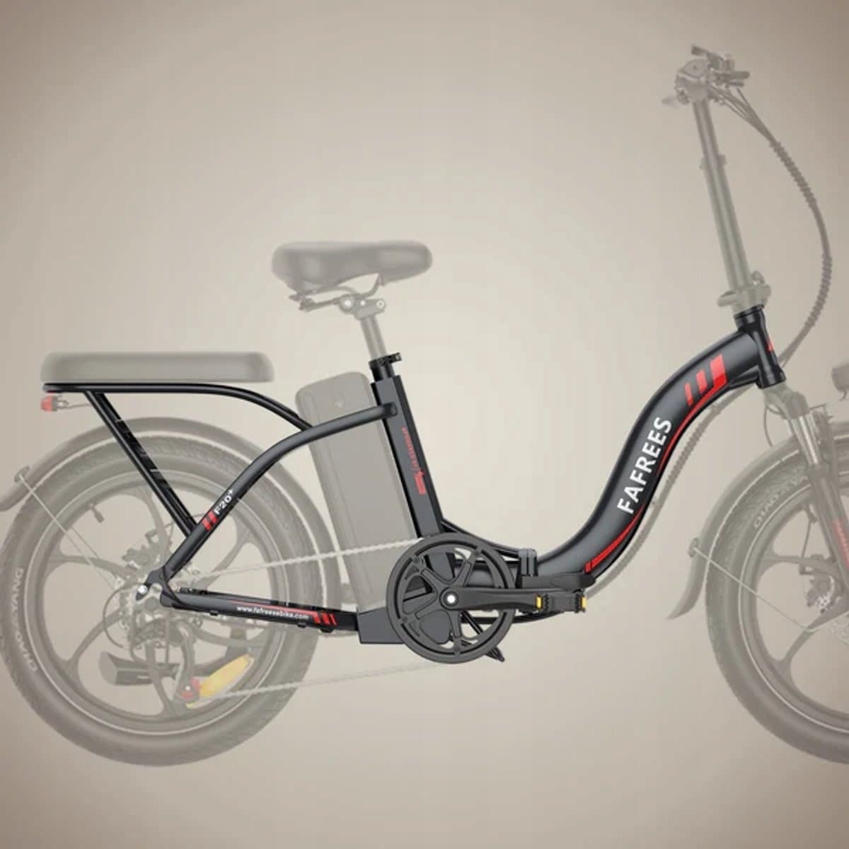 Fafrees F20+ Opvouwbare E-Bike-25km/h- 20Ah Accu- 250W Motor- 7 Versnellingen Shimano-20x3.0 Dikke Banden thumbnail 7