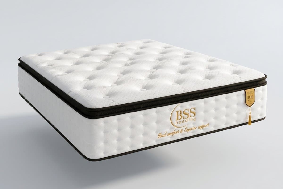 BSS Bedding Fluffy Paris - Boxspring - Boxspring met Opbergruimte - 160x200 - Grijs thumbnail 2