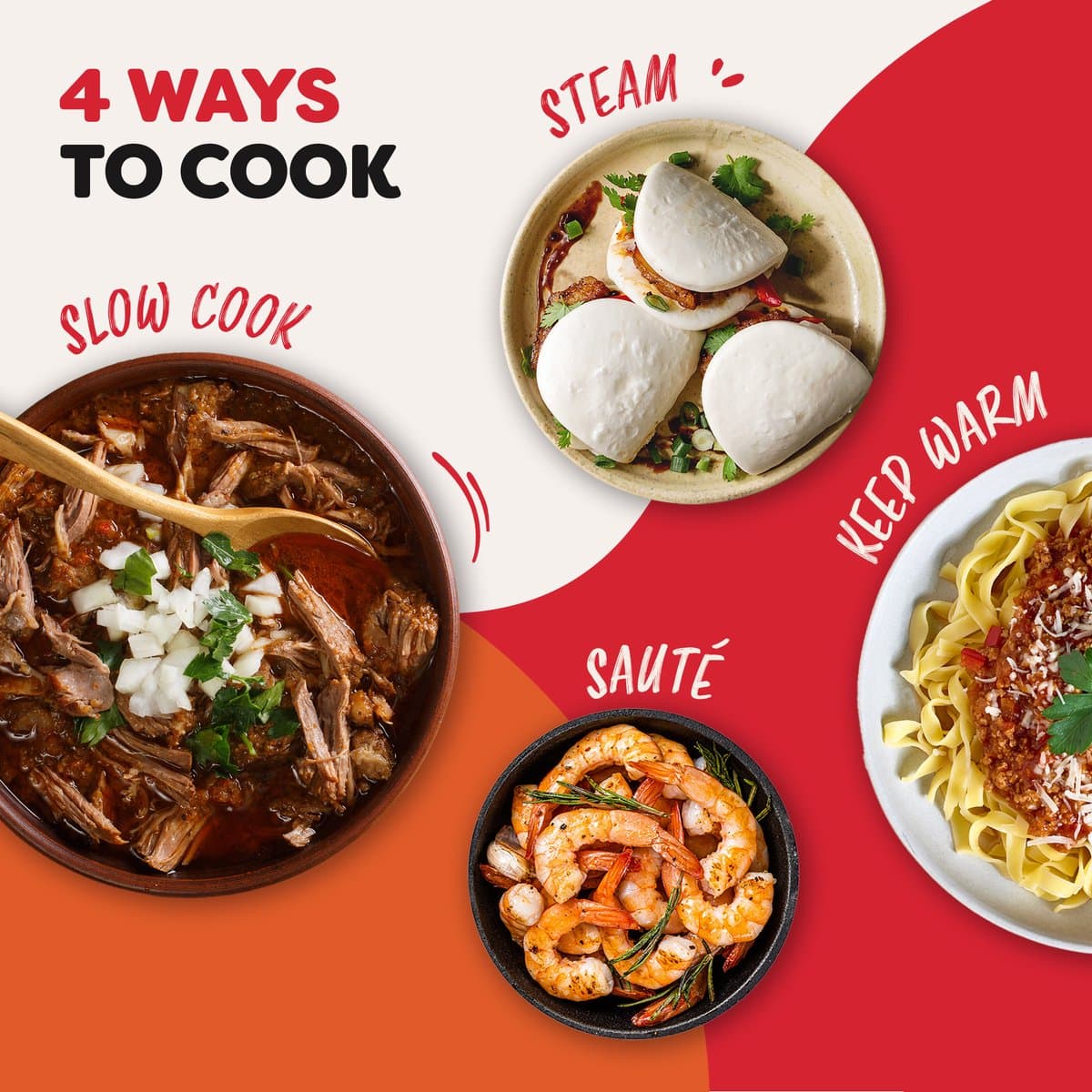 Instant Pot Superior 7,2L Slow Cooker - 4-in-1 Slowcooker - Sauteren - Stomen - Warmhouden - Tot 10 Porties - One-Pot Koken thumbnail 6