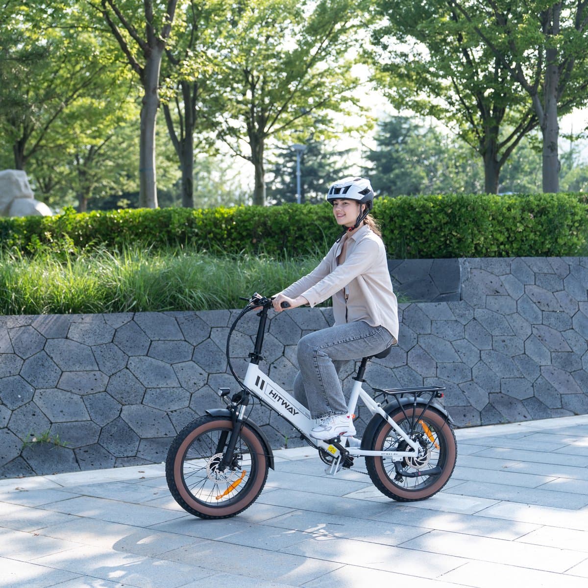 Hitway BK20 opvouwbare e-bike - 250W, bereik 35-90km thumbnail 4