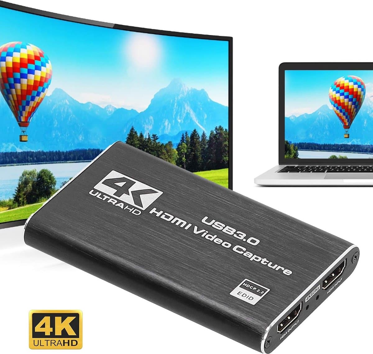 Lexium Capture card 4K - Game Capture Card - Video Grabber - Video Capture Card 4K thumbnail 4