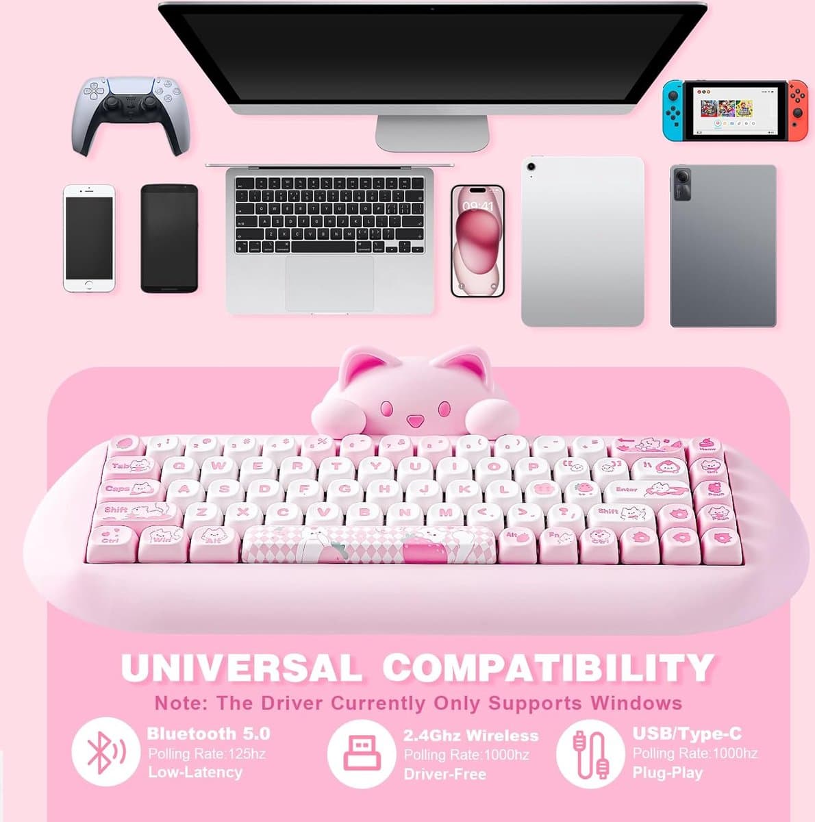 Lexium Mechanisch Toetsenbord - Gaming Toetsenbord - Mechanical Keyboard thumbnail 4