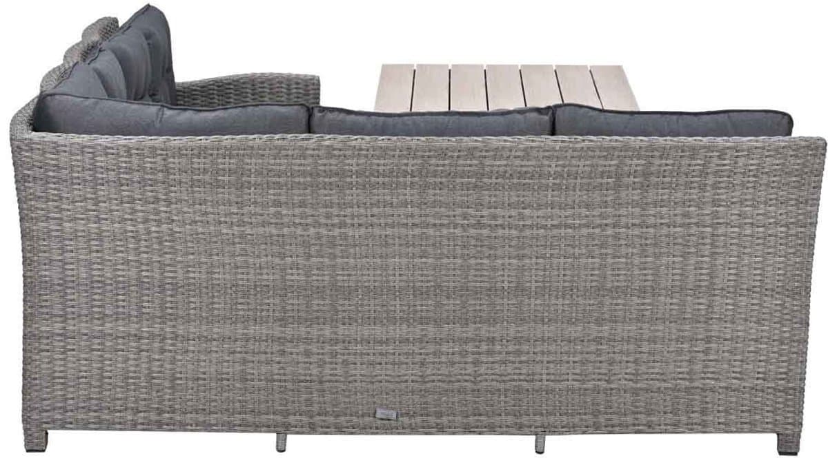 Garden Impressions Jaru lounge dining set 5-delig links - light teak vironwood thumbnail 6