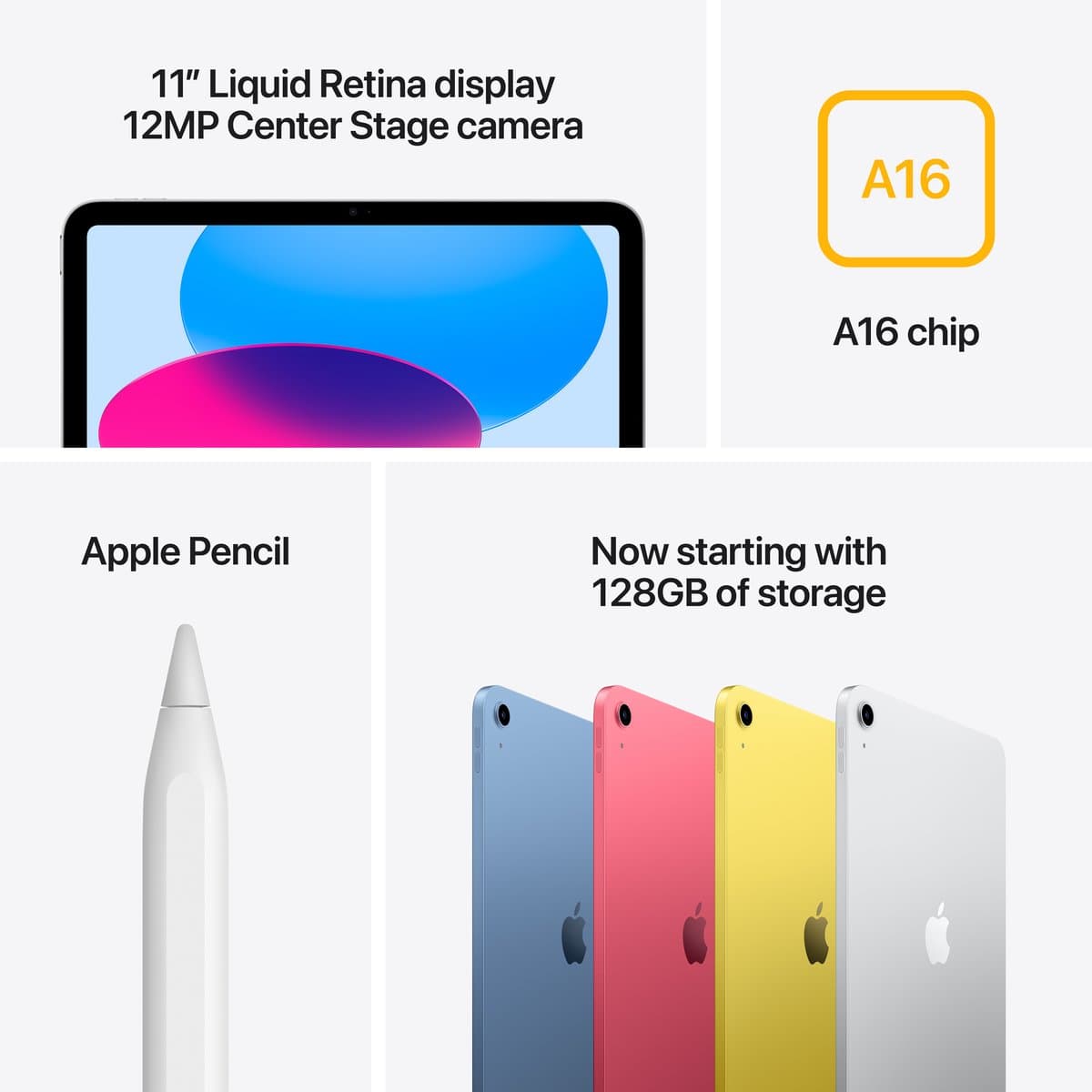 Apple iPad A16 Cellular 256GB roze thumbnail 4