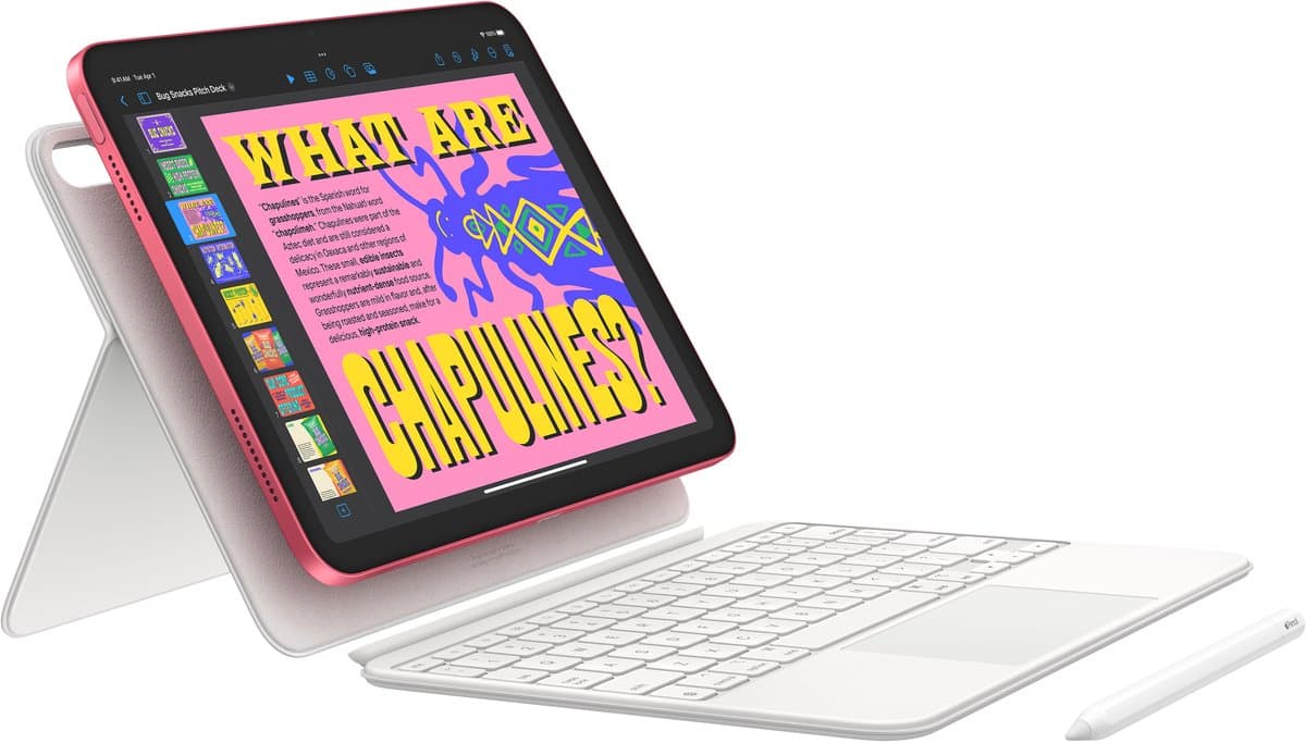 Apple iPad A16 Cellular 256GB roze thumbnail 3