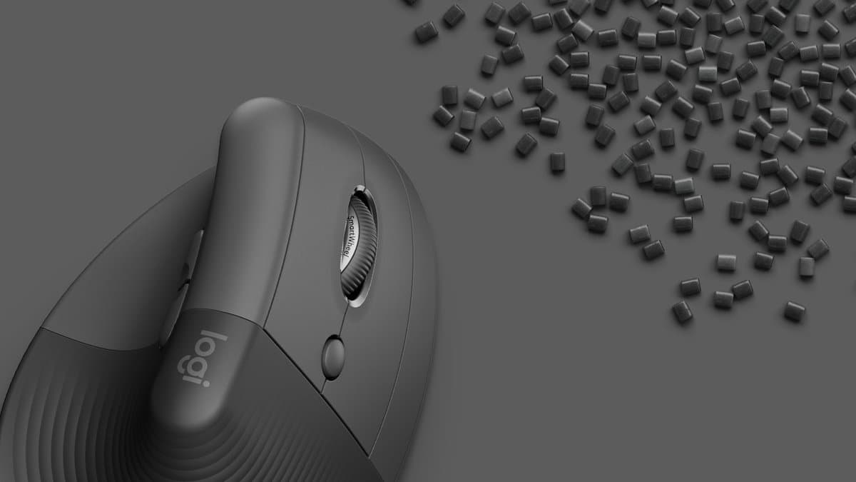 Logitech Lift - Verticale ergonomische muis - Rechtshandig - Donkergrijs thumbnail 4