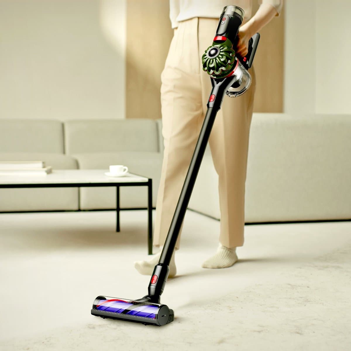 Dyson V8 Cyclone – Steelstofzuiger – 150AW – 60 min thumbnail 2
