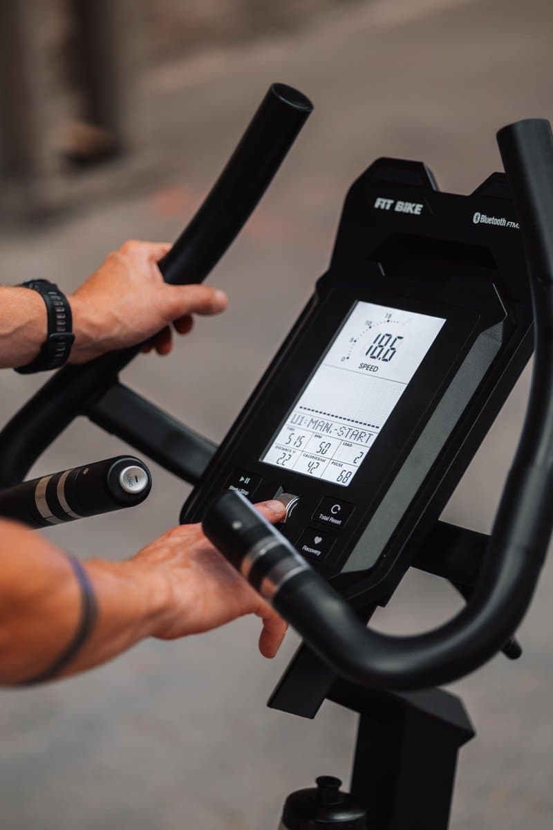 FitBike - Ride 8 iPlus EMS - Hometrainer - EMS weerstandsysteem - 12 trainingsprogramma's - Bluetooth thumbnail 4