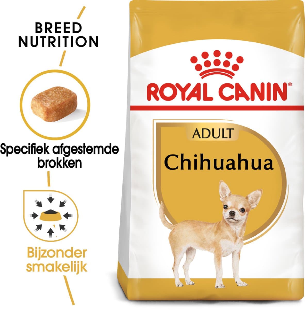 Royal Canin Chihuahua Adult 3kg - Tandsteenreductie thumbnail 6
