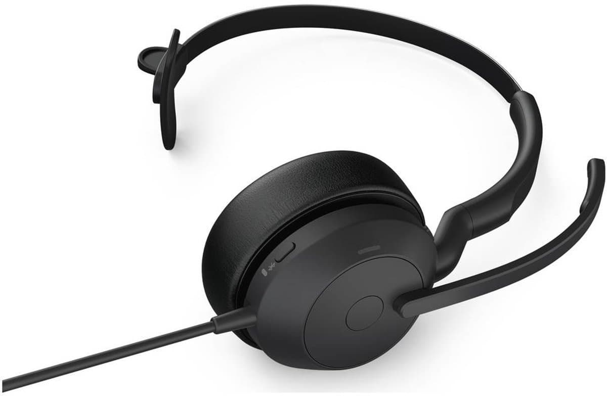 Jabra – Evolve2 50 MS – Mono bedrade headset – ANC – Busylight 360° thumbnail 3