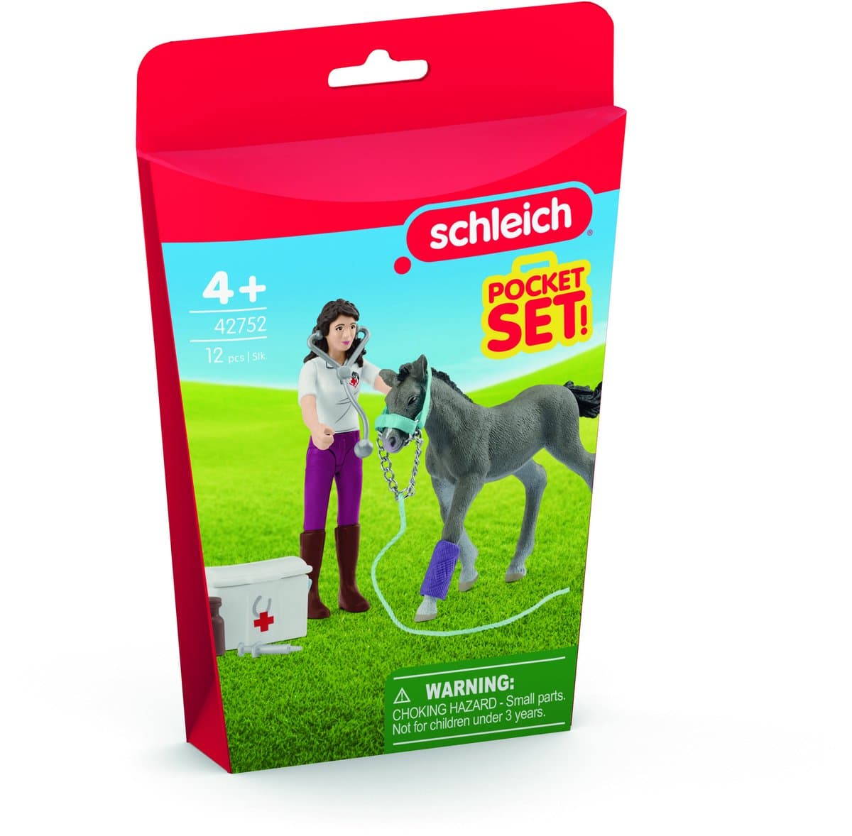 Schleich Horse Club Mevrouw Kramer met veulen speelset